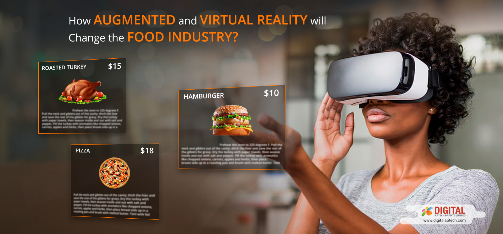 How Augmented and Virtual Reality is Changing the Food Industry?