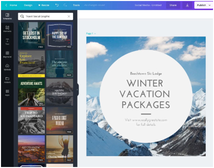 canva graphic design tool for digital marketing