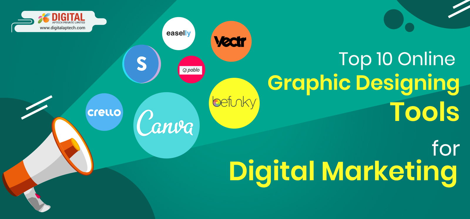 Top 10 Online Graphic Designing Tools for Digital Marketing