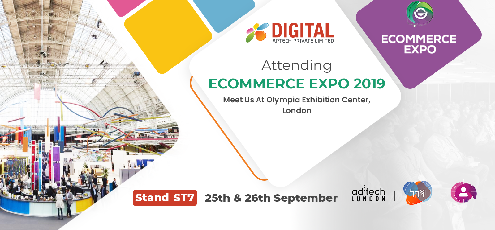 Digital Aptech to Attend Ecommerce Expo 2019 in London