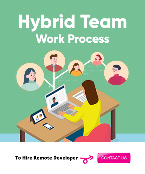 hybrid team work process