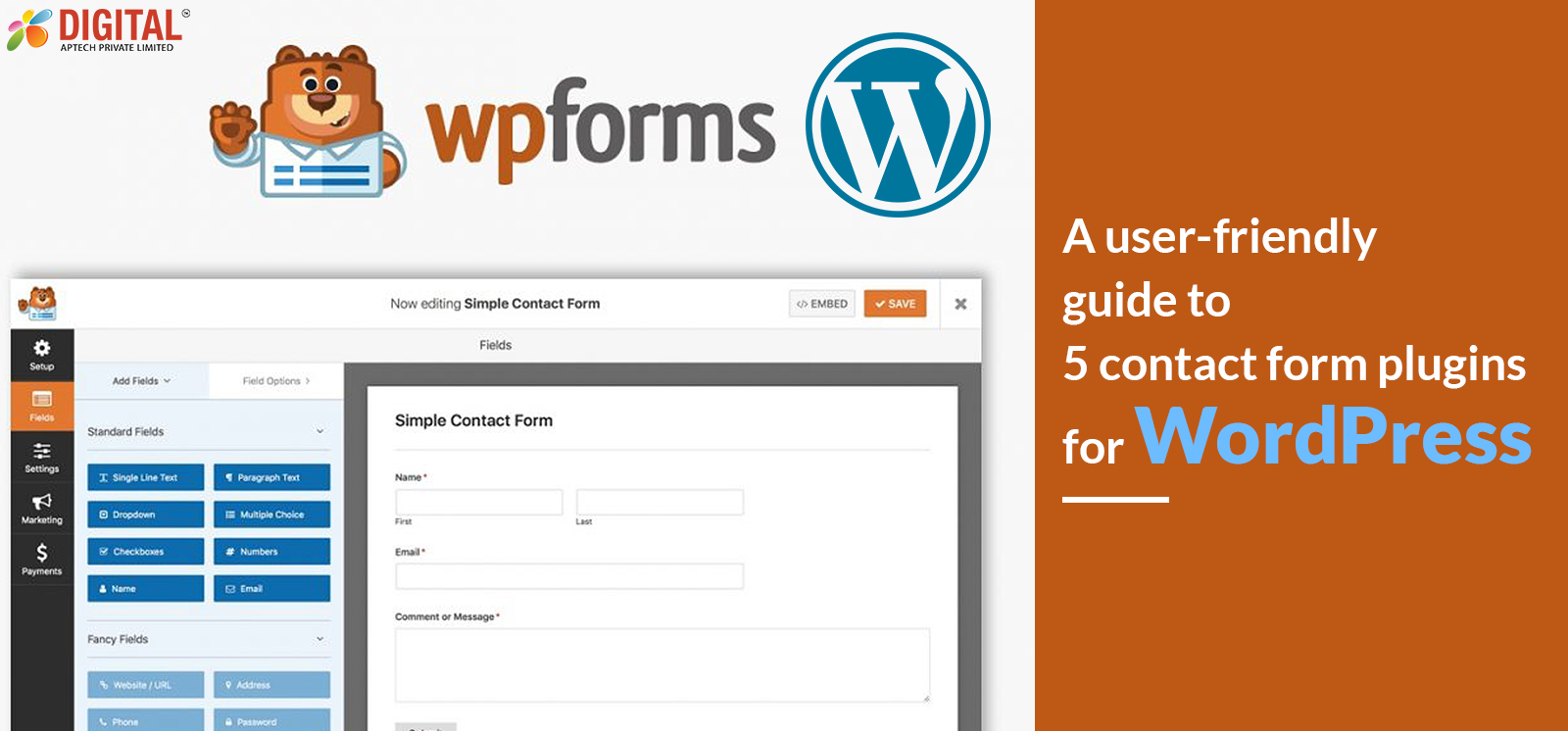 Users guide to contact form plugins for WordPress