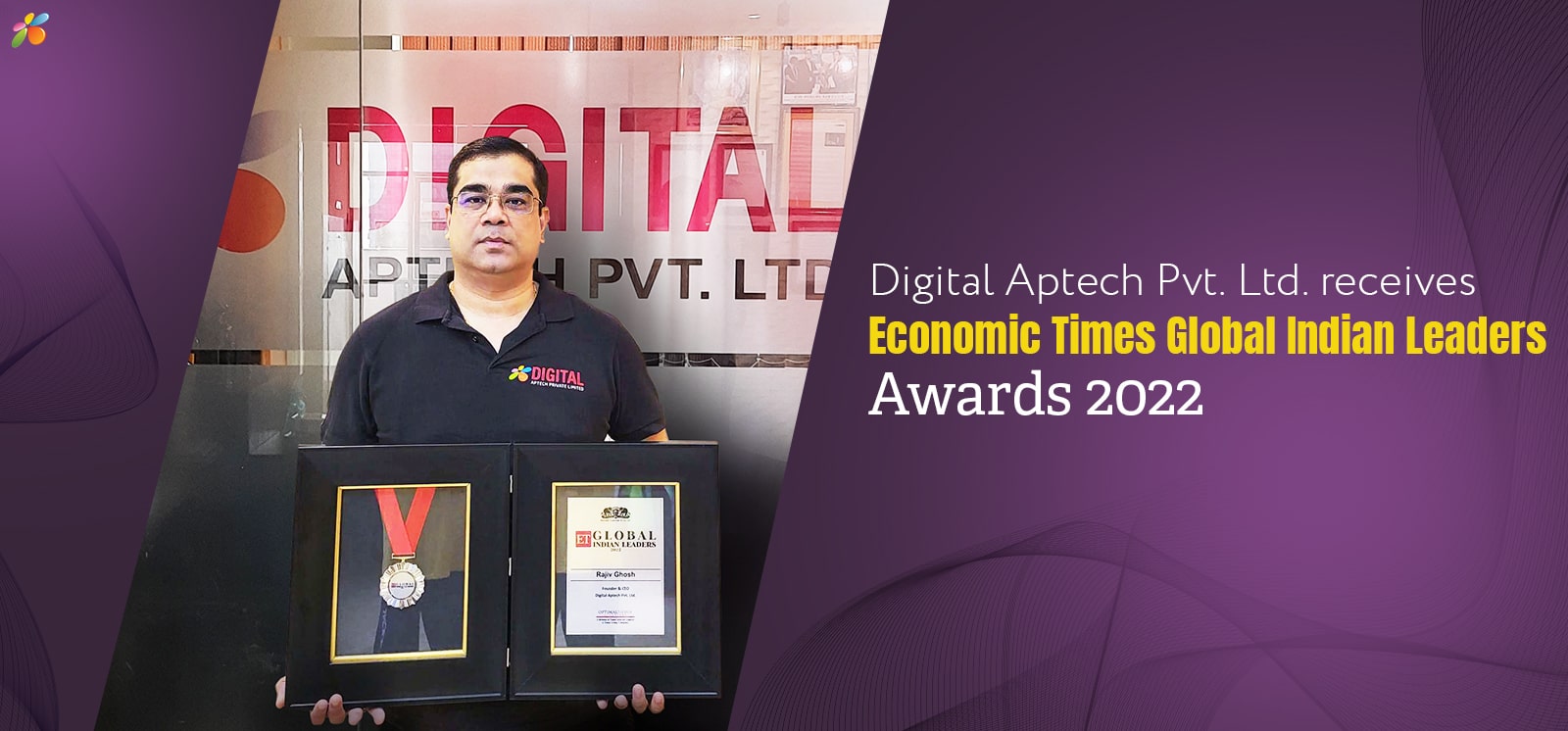 Digital Aptech Pvt. Ltd. receives Economic Times Global Indian Leaders Awards 2022