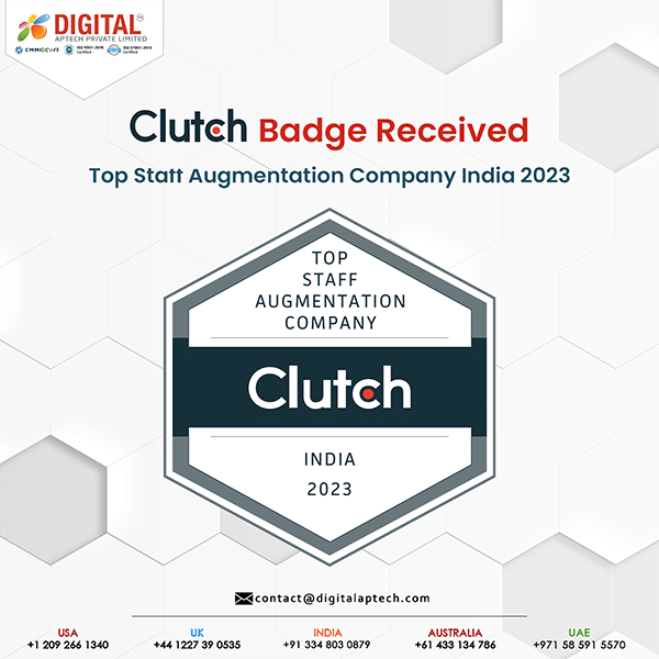 Clutch Has Rated Us Top Staff Augmentation Company Indian 2023