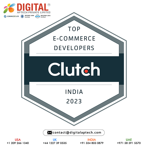 Top E-Commerce developer Clutch Badge